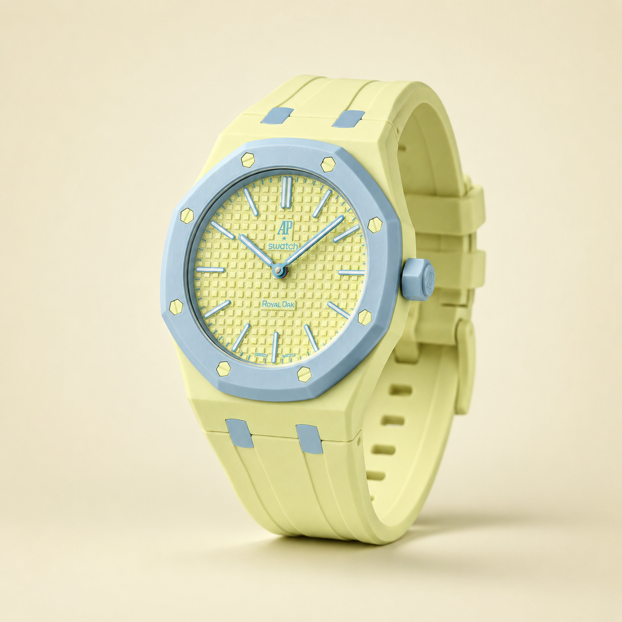 Bracelet Royal Pop Pale Teal - Blaue Acht (Lépine) | Atelier Léman