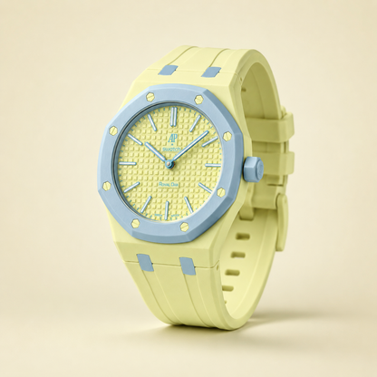 Bracelet Royal Pop Pale Teal - Blaue Acht (Lépine) | Atelier Léman