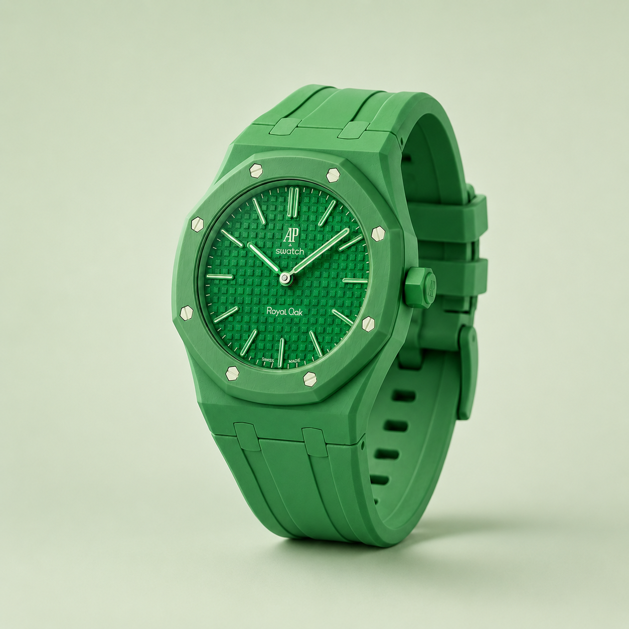 Bracelet Royal Pop Forest Green - Green Eight (Lépine) | Atelier Léman