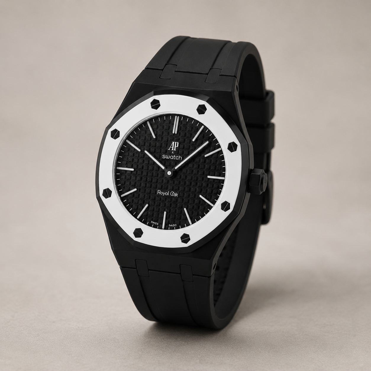 Bracelet Royal Pop Jet Black - Ocho Negro (Lépine) | Atelier Léman